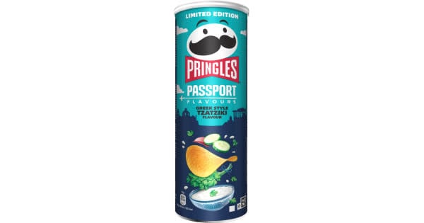 Chips Pringles Passport Flavours Greek Style Tzatziki 165gr
