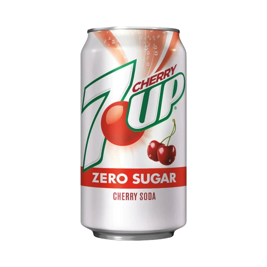 7UP Cherry, Zero Sugar 330ml
