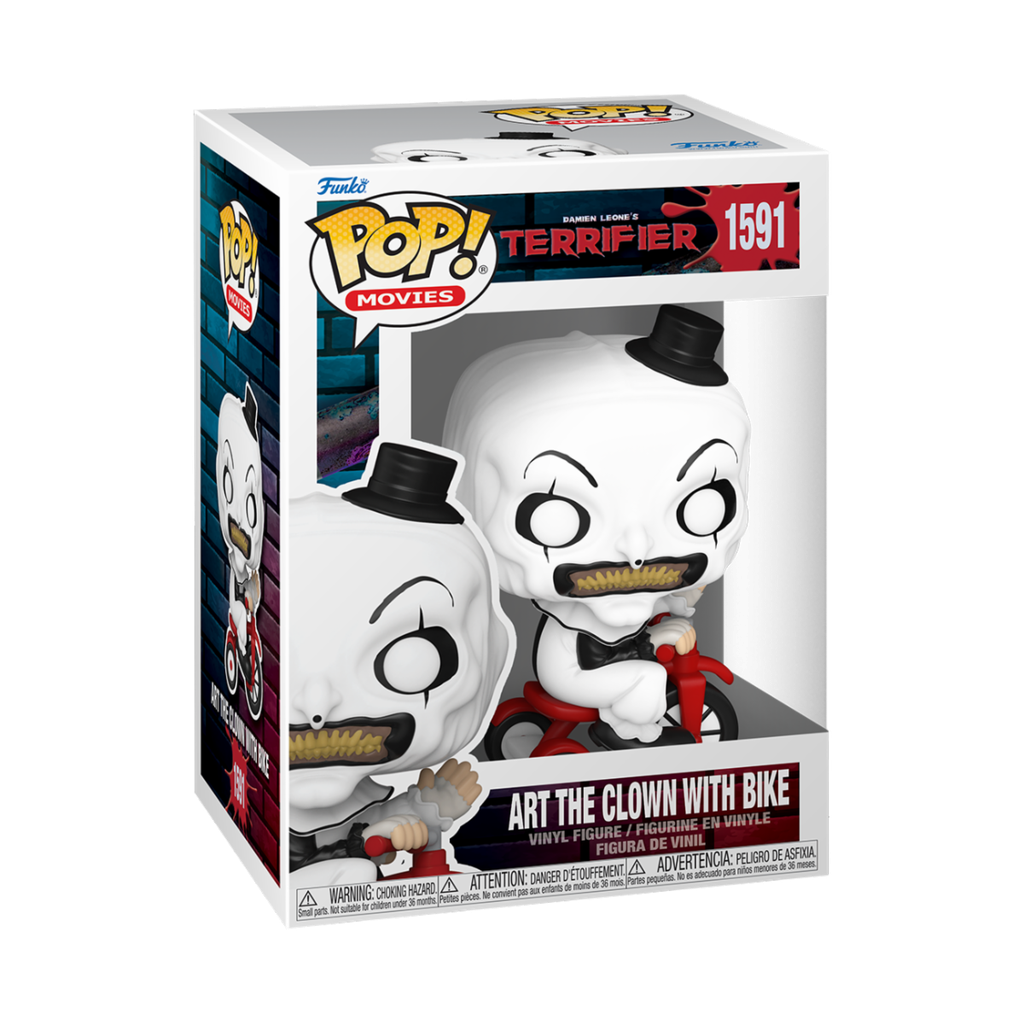 Funko Movies 1591 Art the Clown with Bike, Terrifier 2