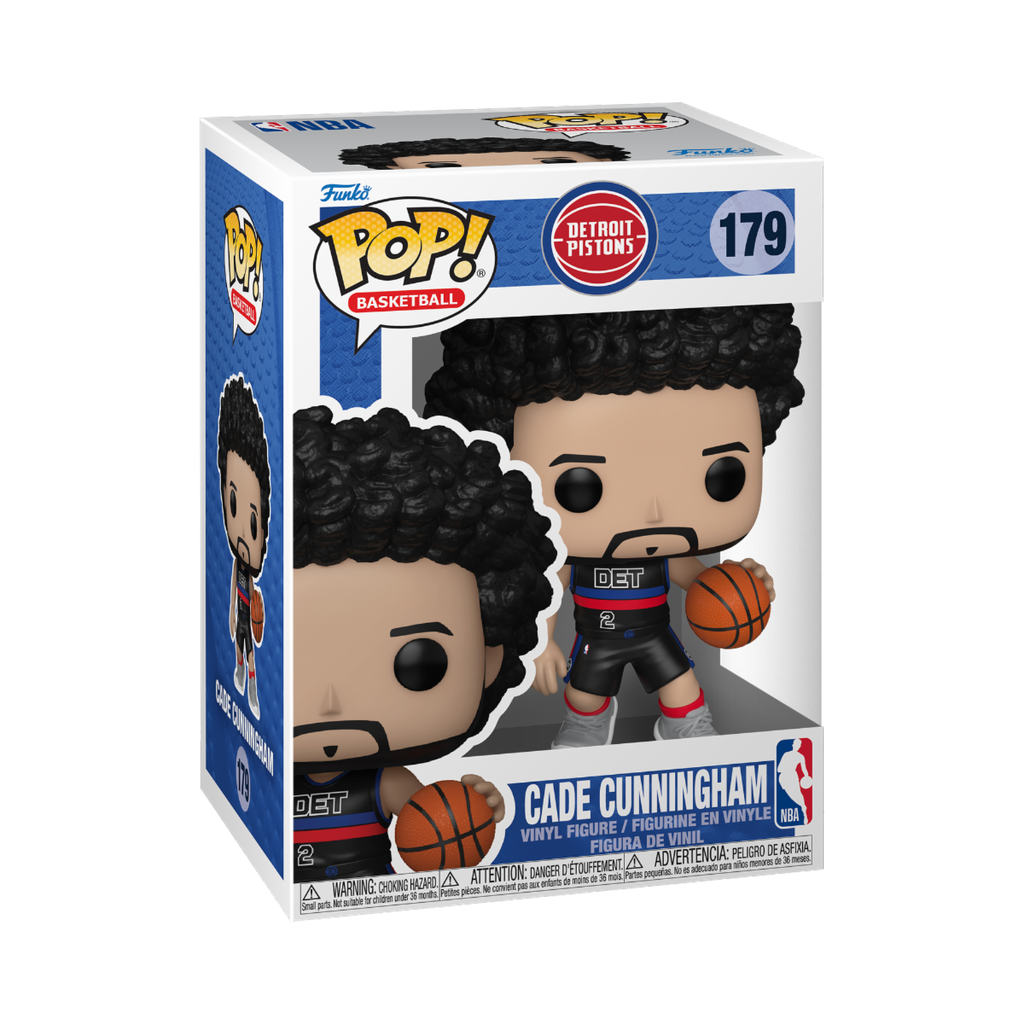 Funko NBA 179 Cade Cunningham, Pistons, National Basketball Association