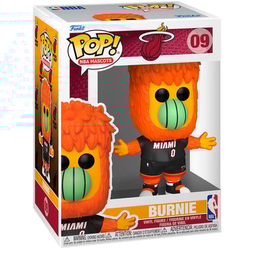 Funko Mascots NBA 09 Burnie, Miami, National Basketball Association