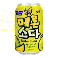 Bio Melon Soda 350ml, Korea