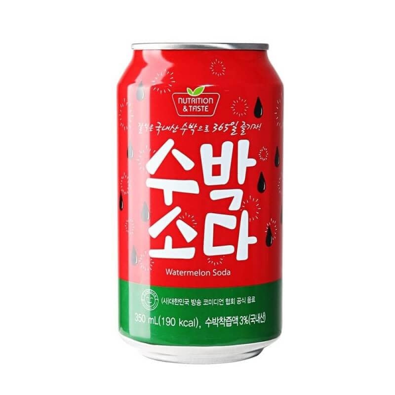 Bio Watermelon Soda 350ml, Korea