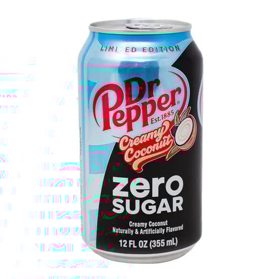 Dr Pepper Creamy Coconut Zero Sugar 355ml