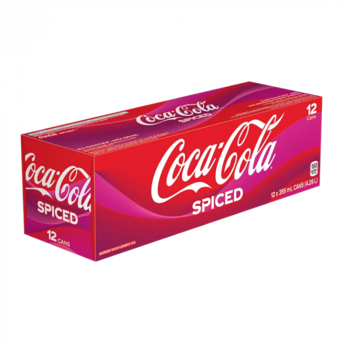Coca-Cola Raspberry Spiced Canada 355ml ( 12 Pack )