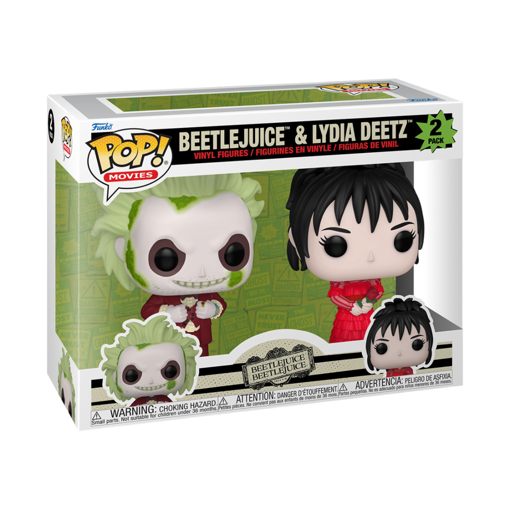 Funko Movies 2Pack BeetleJuice & Lydia Deetz, BeetleJuice