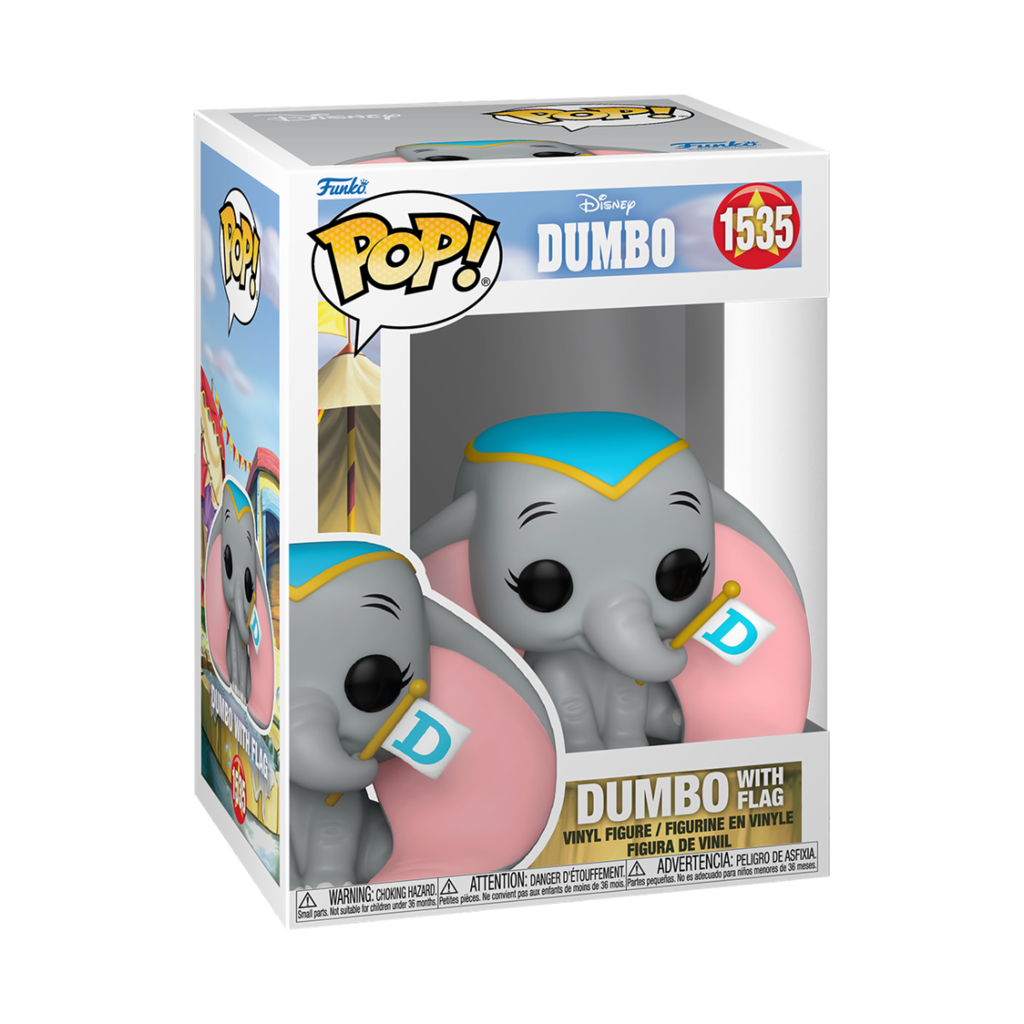 Funko Disney 1535 Dumbo with Flag, Dumbo