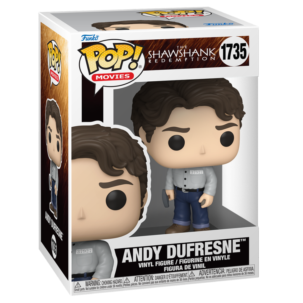 Funko Movies 1735 Andy Dufresne, The Shawshank Redemption