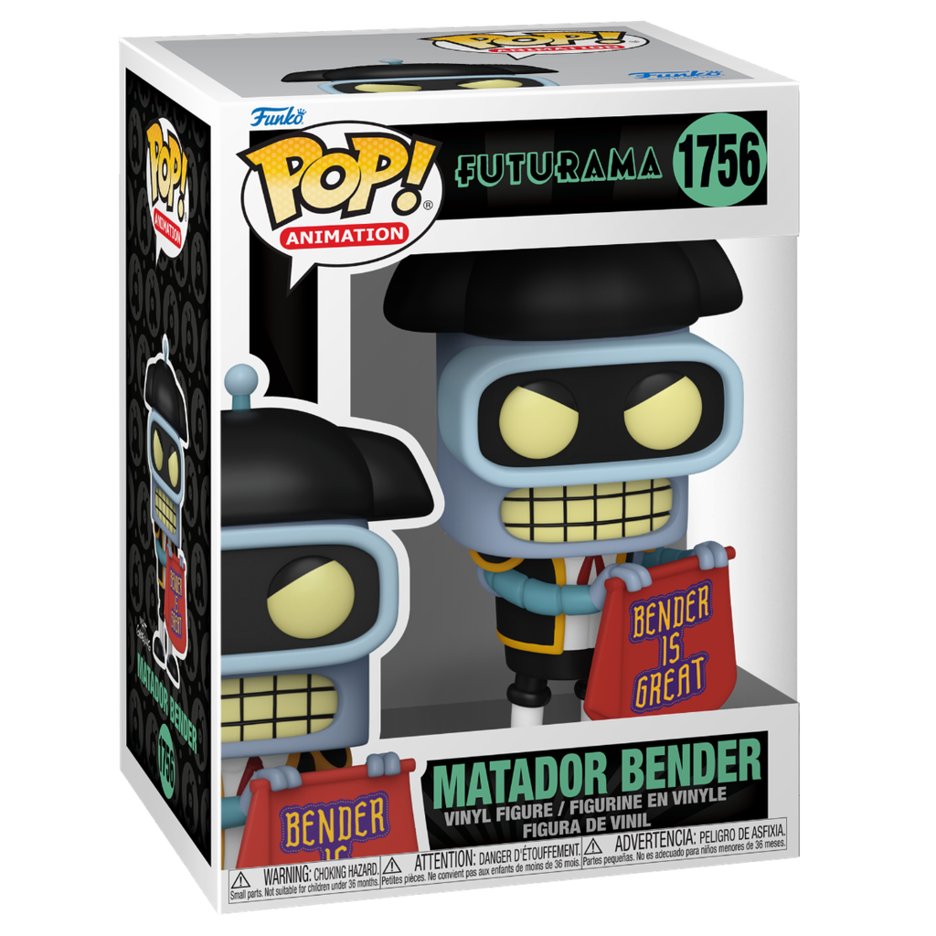 Funko Animation 1756 Matador Bender, Futurama