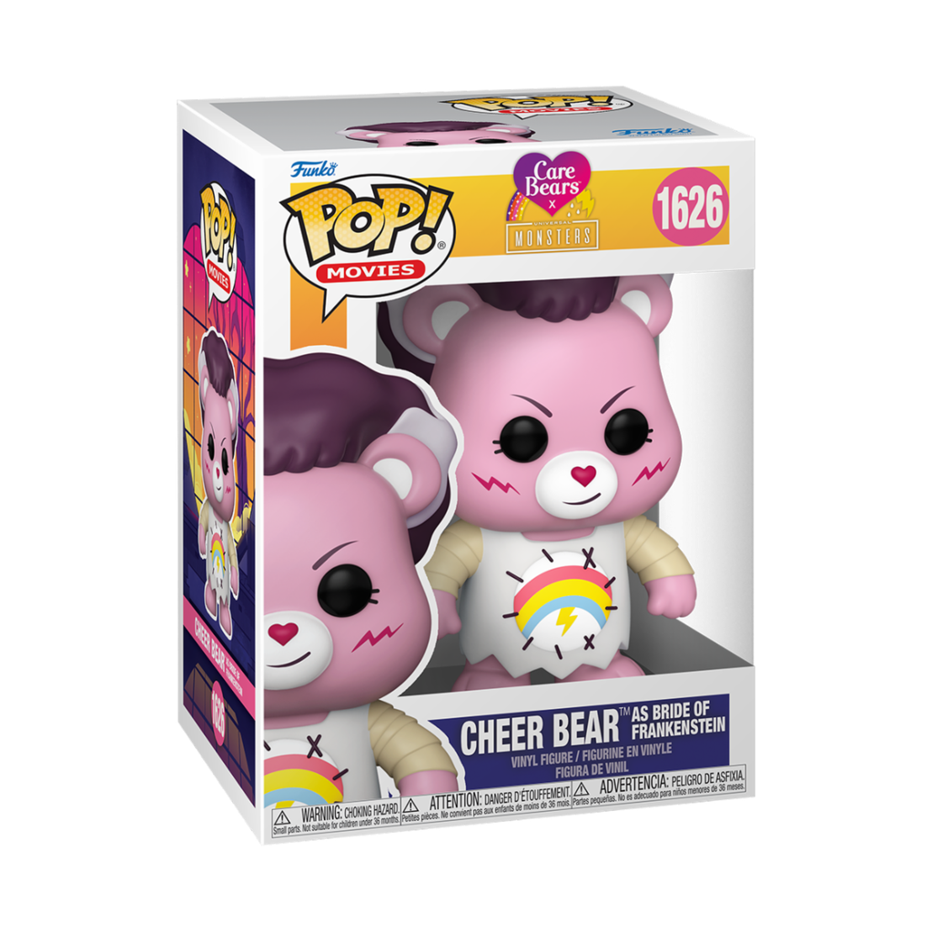 Funko Movies 1626 Cheer Bear Bride of FrankenStein, Universal Monsters versus The Care Bears