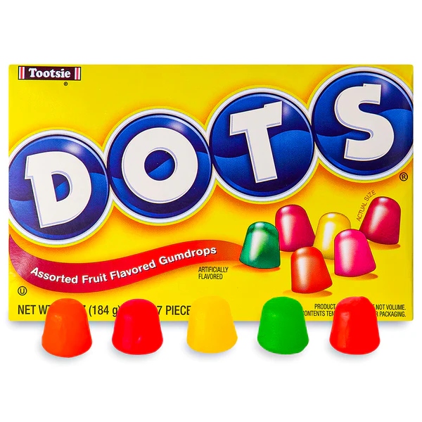 Dots, Assorted Fruit Flavored GumDrops
