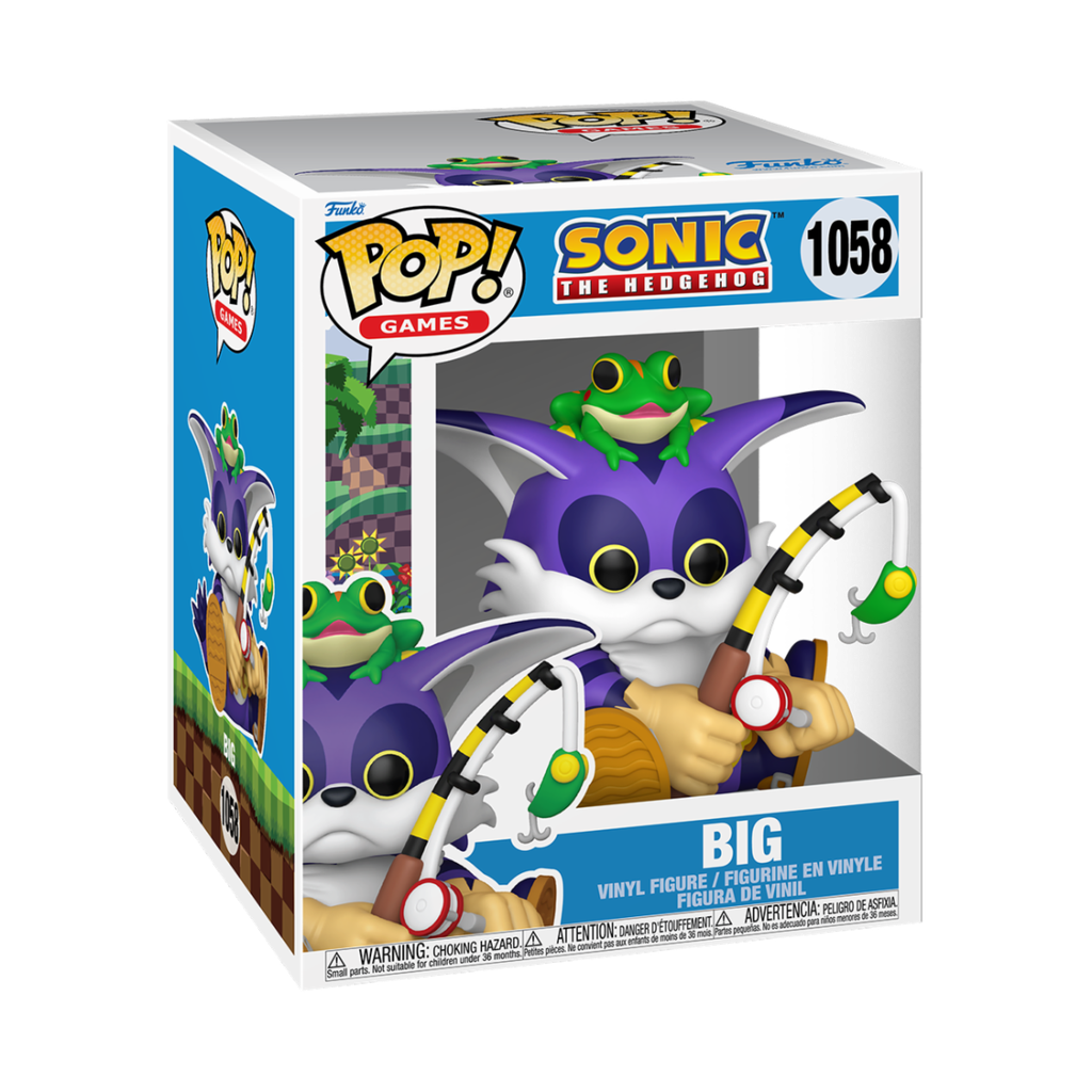 Funko Games 1058 Big Cat with Froggy, Sonic the Hedgehog