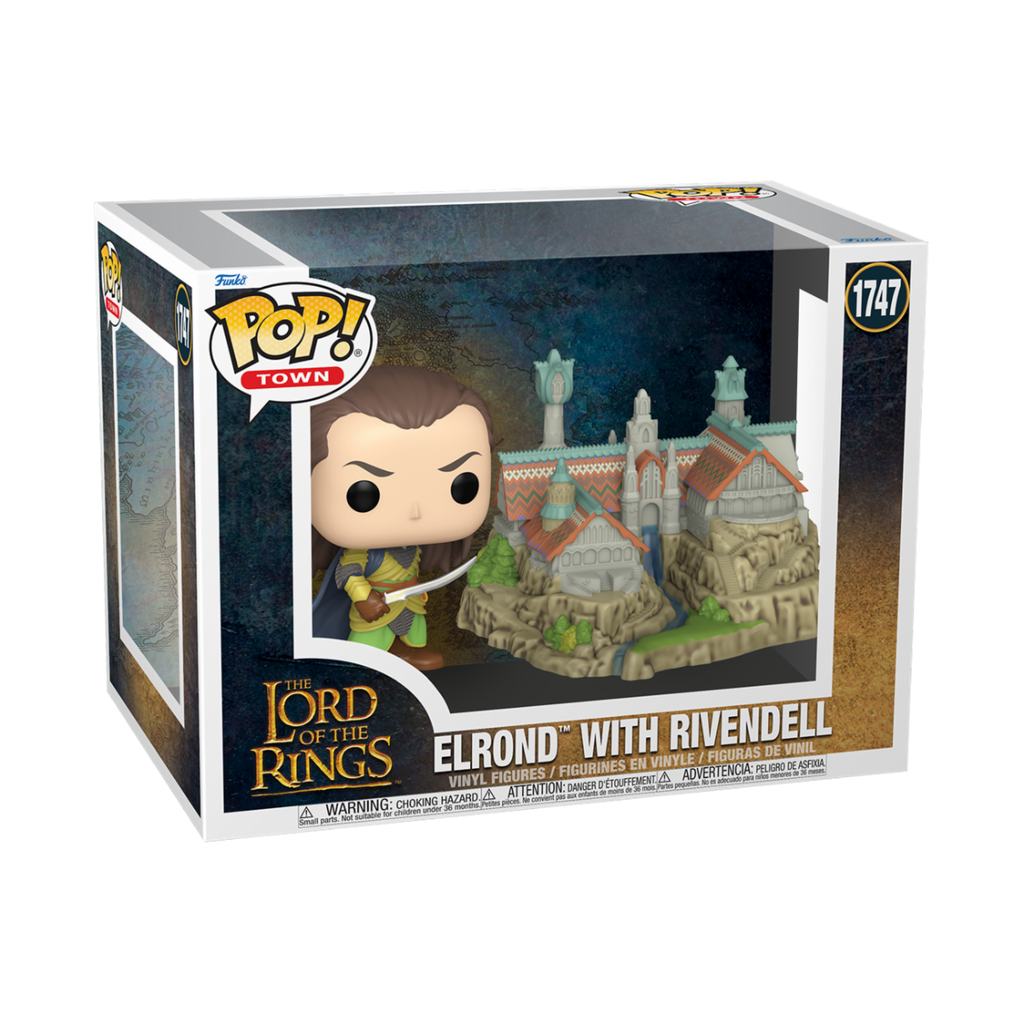 Funko Movies 1747 Elrond with RivenDell, LOTR Lord of the Rings