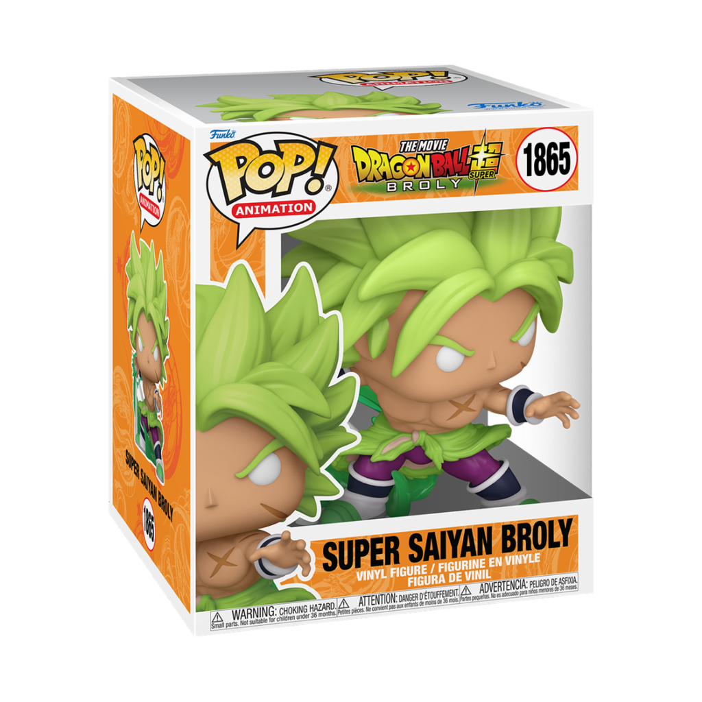 Funko Animation 1865 Super Saiyan Broly, DBZ Dragon Ball Z Super
