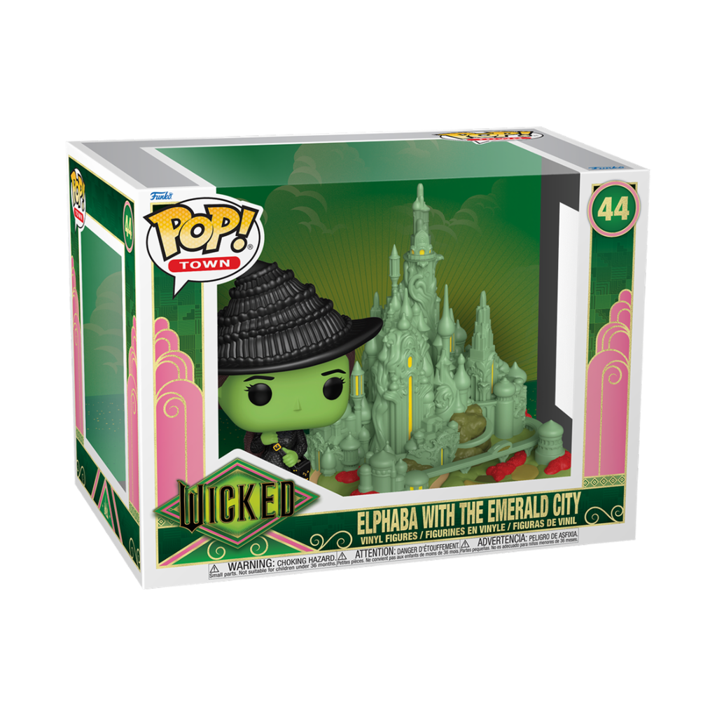Funko Movies Town 0044 Elphaba with Emerald City, Wicked