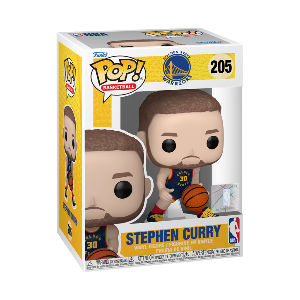 Funko NBA 205 Stephen Curry ( 24-25 City Edition ) Warriors, National BasketBall Association