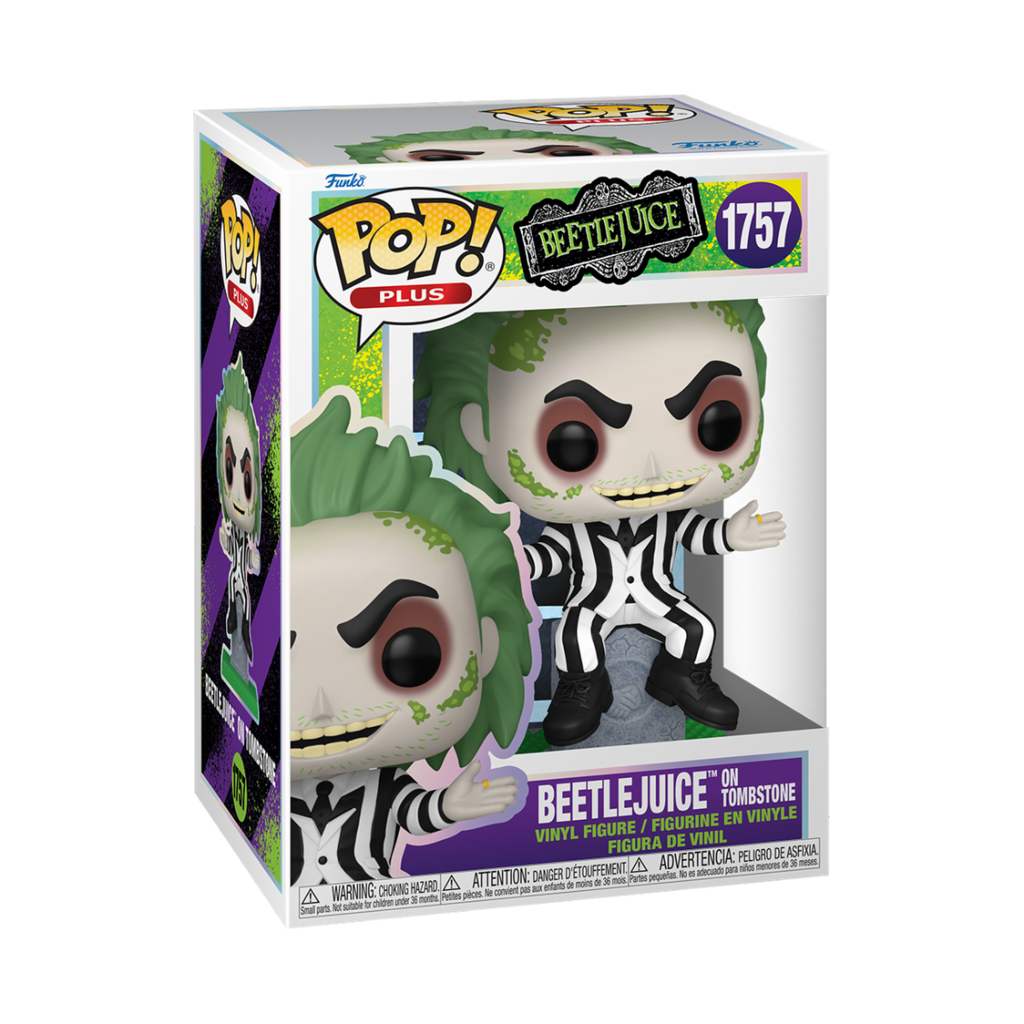 Funko Movies 1757 BeetleJuice with TombStone, BeetleJuice