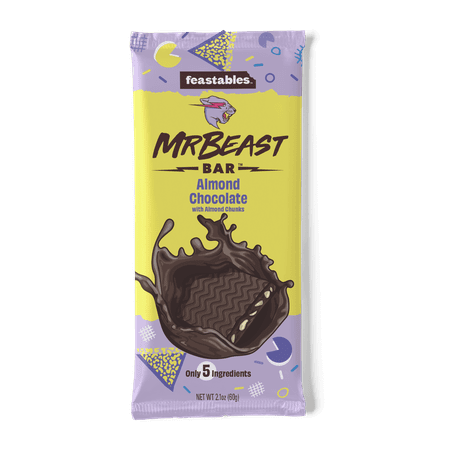 Mr Beast Bar Almond Chocolate