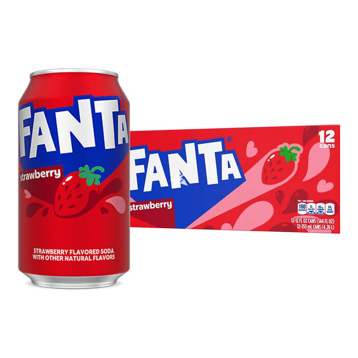 Fanta StrawBerry 12 Pack