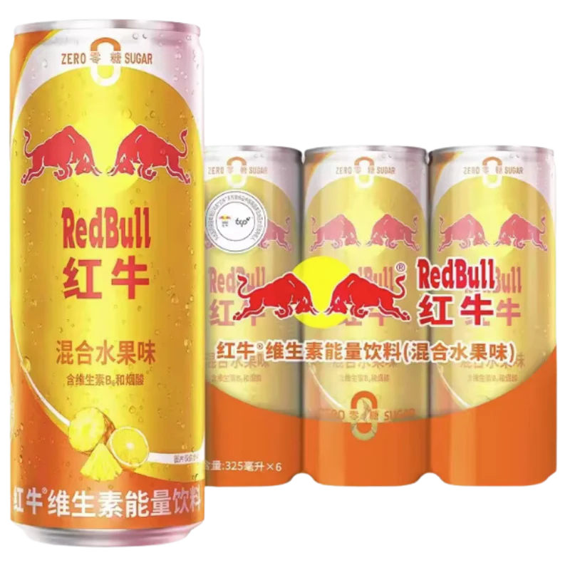 Red Bull Mixed Fruit 6 pack