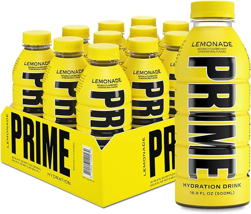 Prime Lemonade 12 pack