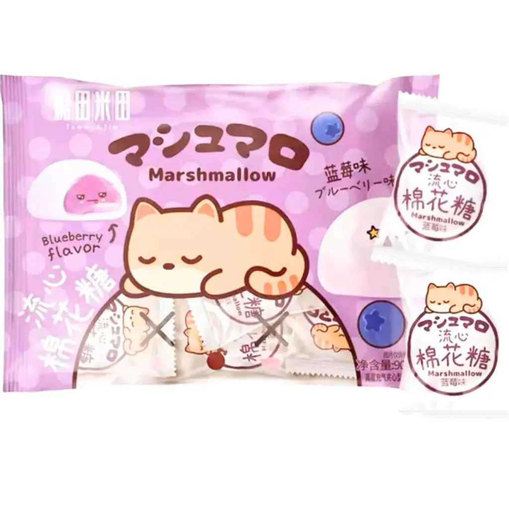 Candy Tommy & Tim BlueBerry MarshMallow 90gr China