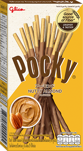 Cookies Pocky Nutty Almond 39gr Thailand