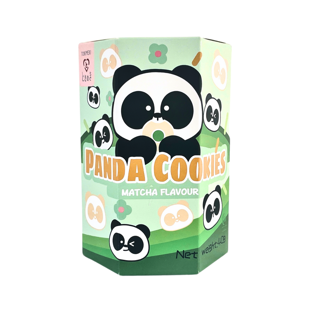 Cookies Tokimeki Panda Biscuit Matcha Flavor 40gr