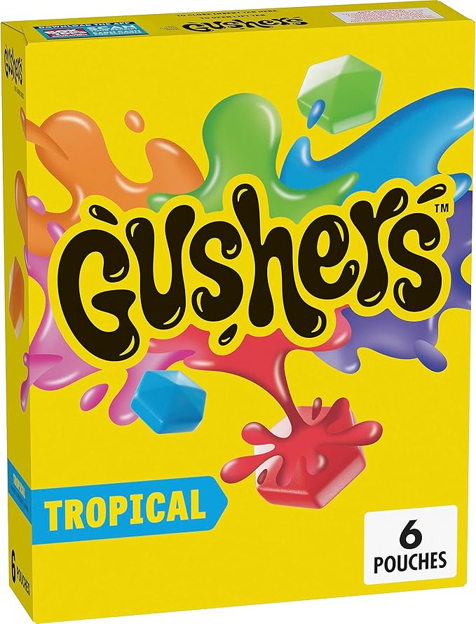 Candy Gushers Tropical 136gr