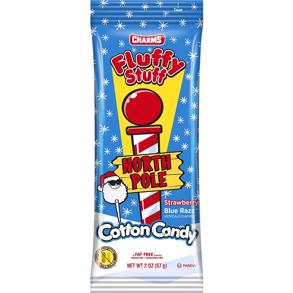 Candy Charms Fluffy Stuff North Pole Cotton Candy 57gr