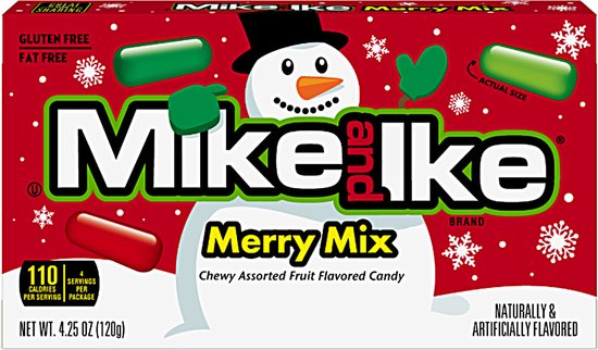 Candy Mike and Ike Merry Mix 120gr