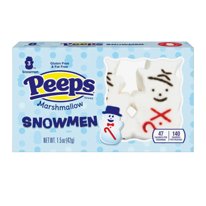 Candy Peeps MarshMallow Snowmen 42gr