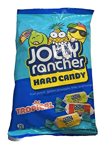 120477 6.5 Oz Jolly Rancher Assorted Tropical Bag Hard Candy