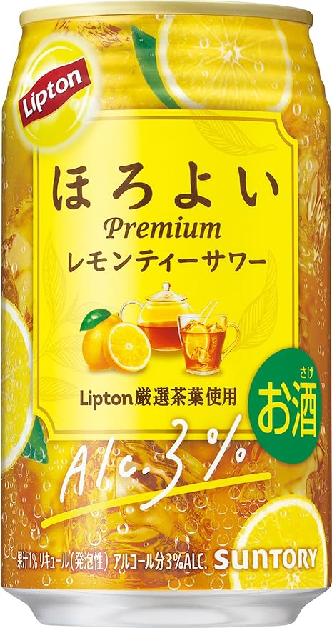 Lipton Lemon Tea Sour Alc 3%