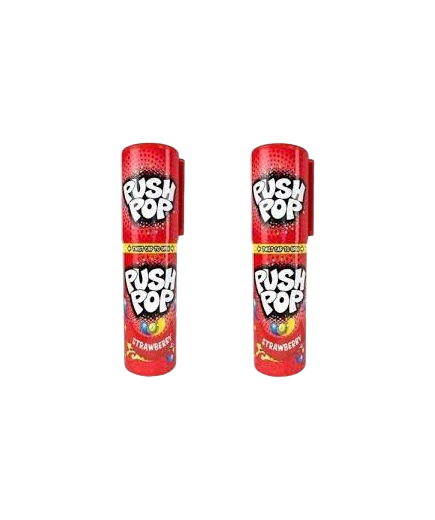 Candy Push Pop StrawBerry 15gr