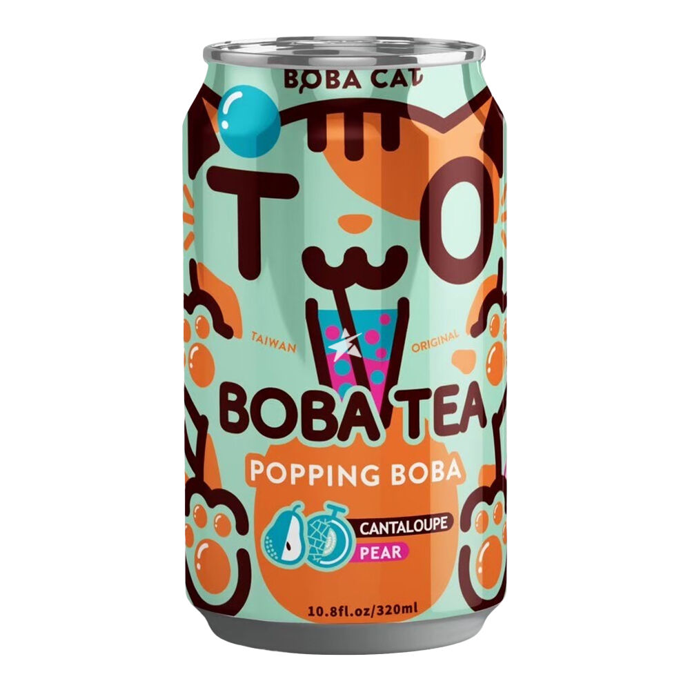 Drink BoBa Cat Cantaloupe Pear Milk Tea 315ml