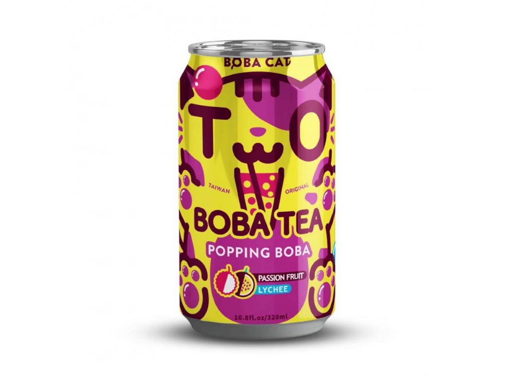 Drink BoBa Cat Passion Fruit Milk Tea 315ml