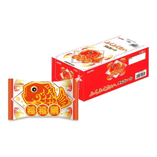 Puku Puku Tai Chocolate Fish 10pack