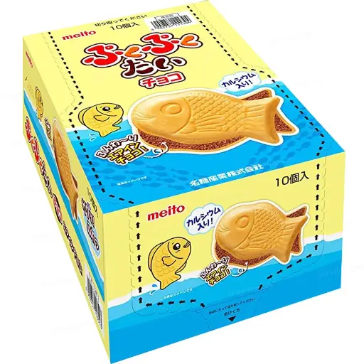 Puku Puku Tai Chocolate Fish 10pack