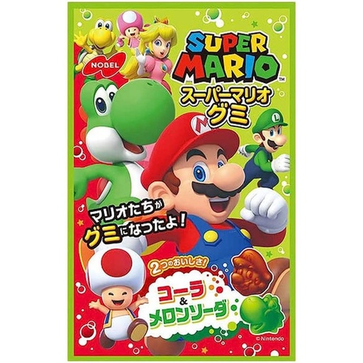 [8960] Super Mario Gummy Cola Melonsoda