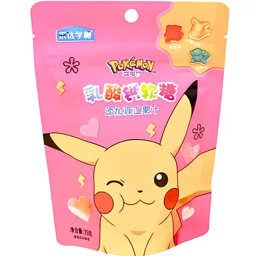 [8629] Pokémon Calcium Lactate Fruit Gummy