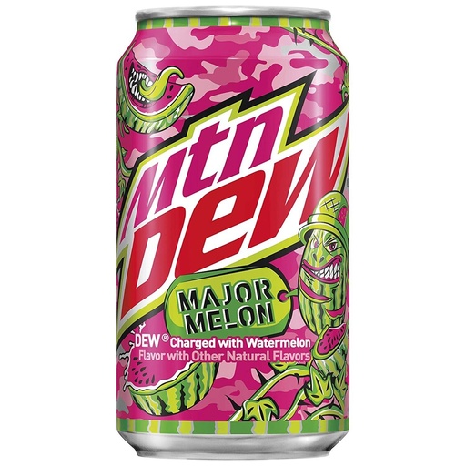 Mountain Dew, Mtn Dew, Major Melon, Watermelon