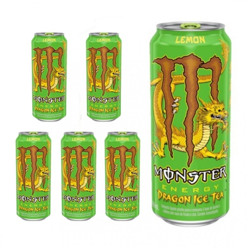 Monster Energy Dragon Ice Tea, pack 6pieces