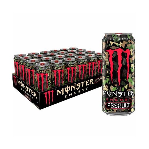 Monster Energy Assault, pack 12pieces