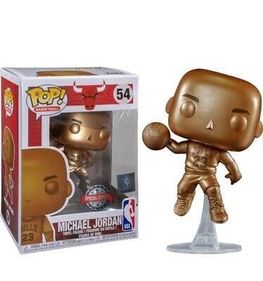 [40307] Funko NBA 054 Michael Jordan Bronze Chrome Special Edition Basketball