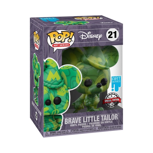 [55078] Funko Art series 21 Disney Brave Little Tailor Special Edition + Hard Stack Protector