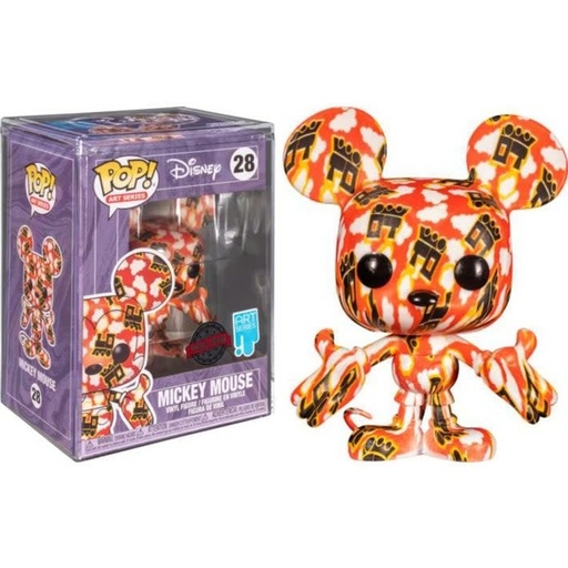 [55469] Funko Art series 28 Disney Mickey Mouse Special Edition + Hard Stack Protector