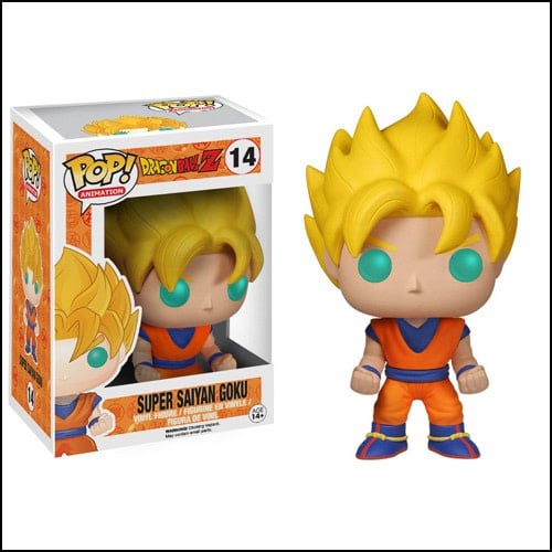 [3807] Funko Animation 0014 Super Saiyan Goku Dragonball Z DBZ