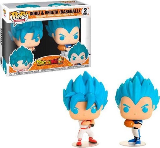 [41717] Funko Animation 2pack Goku & Vegeta Baseball Dragonball Z DBZ