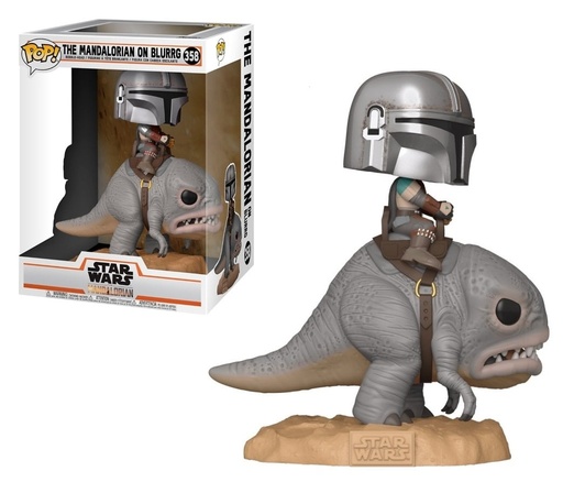 [45547] Funko Star Wars 0358 The Mandalorian on Blurrg The Mandalorian